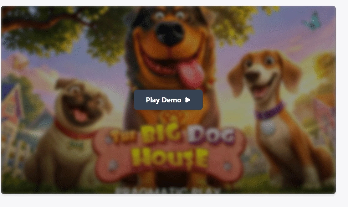 Vista previa de la demo de The Big Dog House
